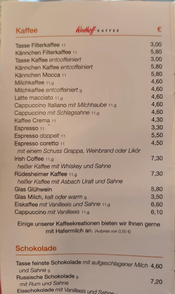 Speisekarte photo 3
