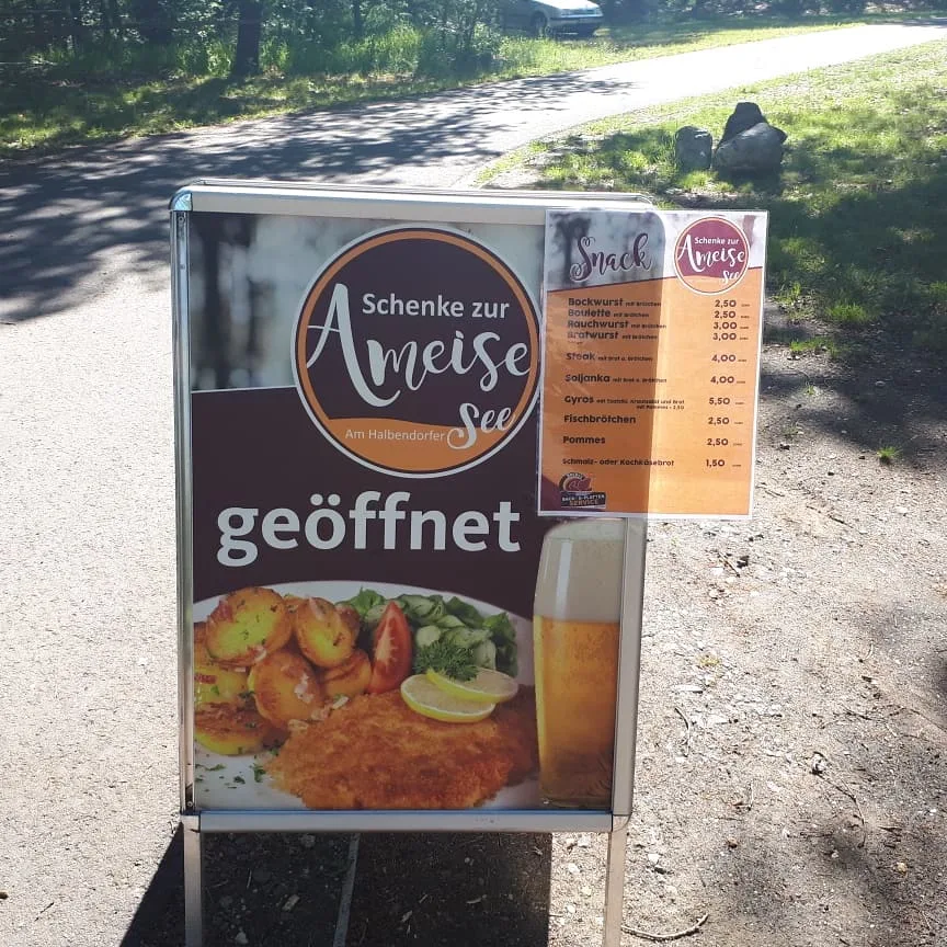 Speisekarte, Ameisenschenke