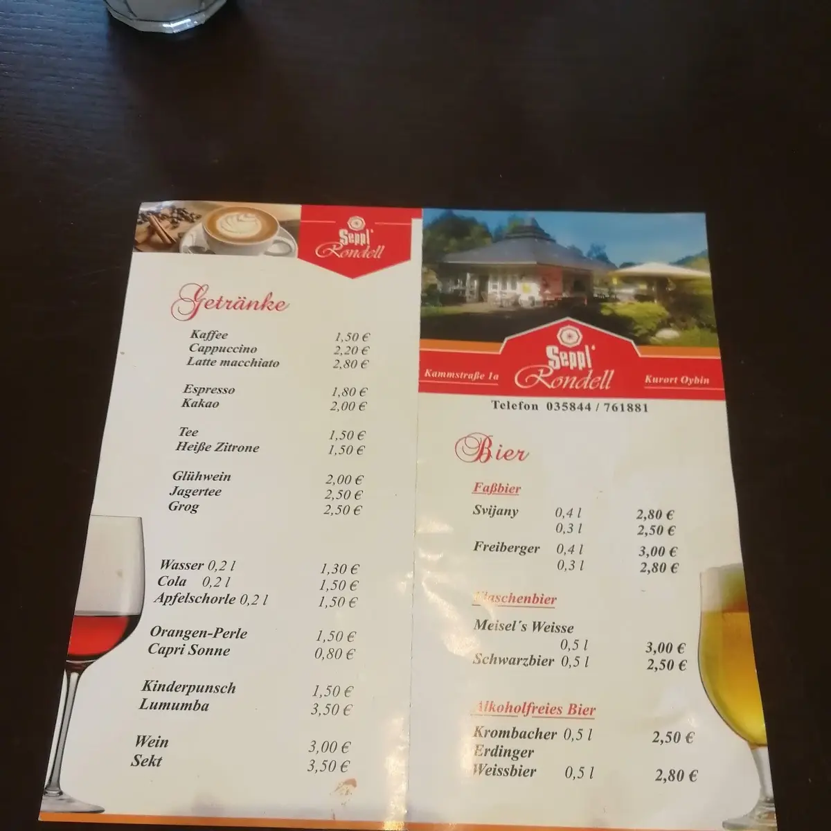 Speisekarte photo 2