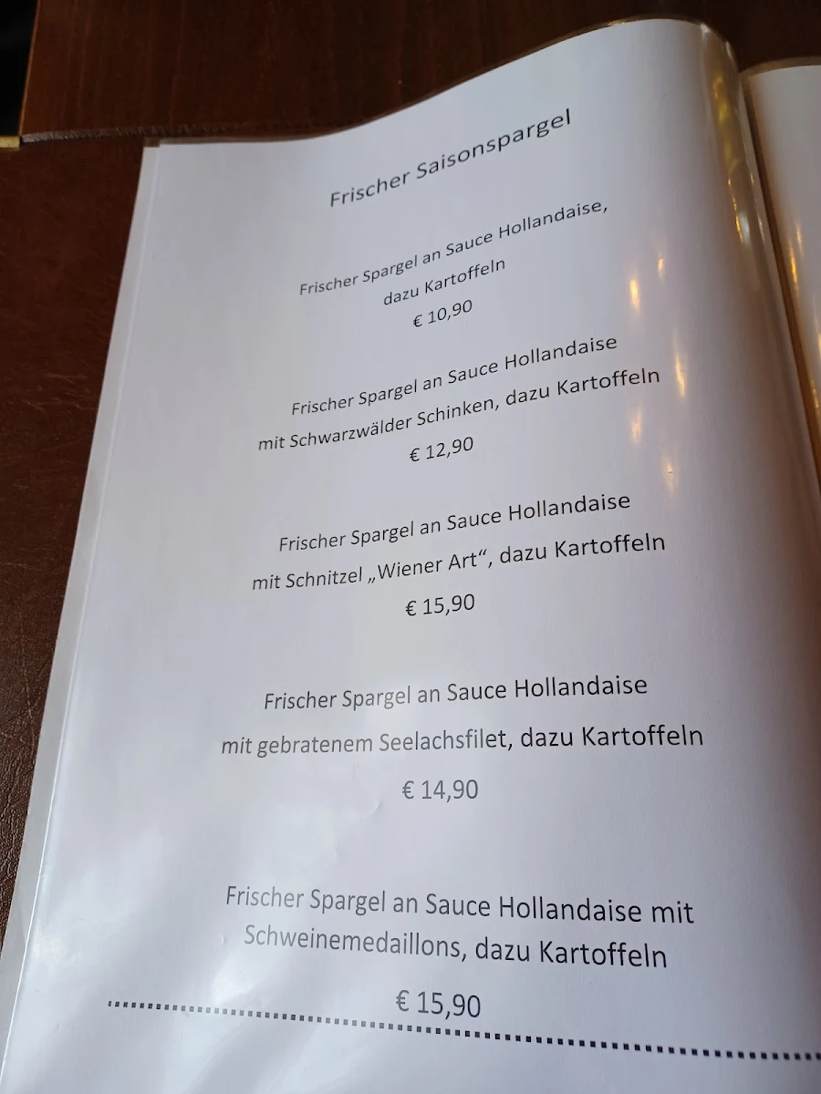 Speisekarte photo 2