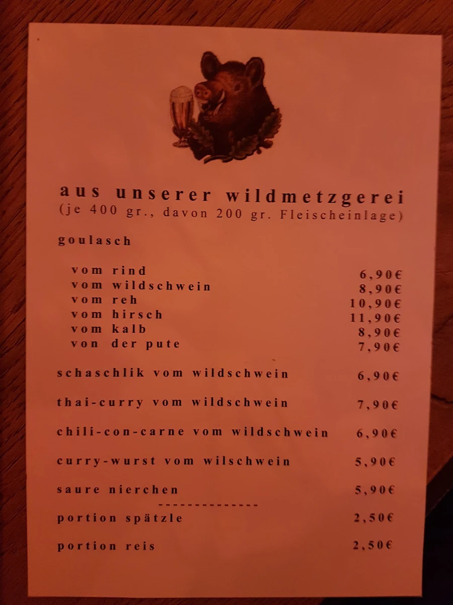 Speisekarte photo 1