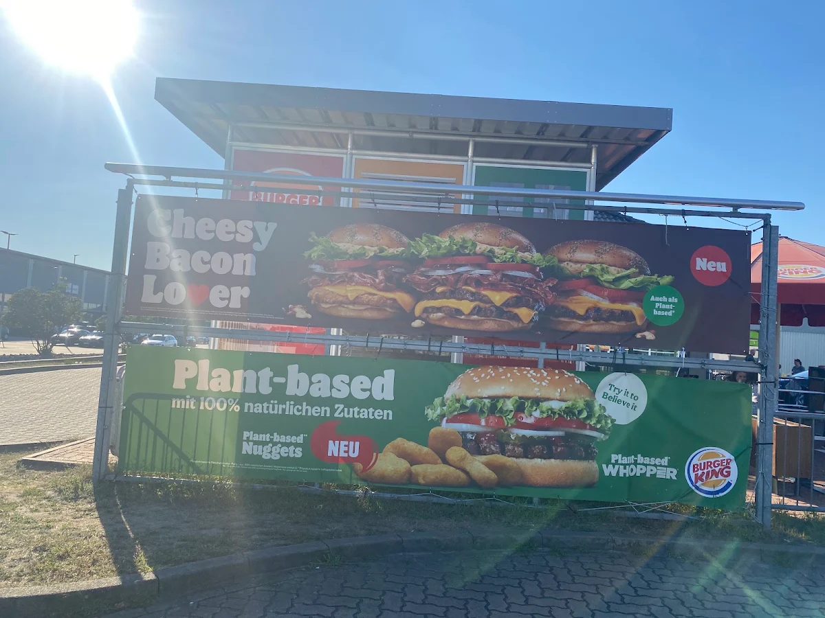 Speisekarte, Burger King Stuhr