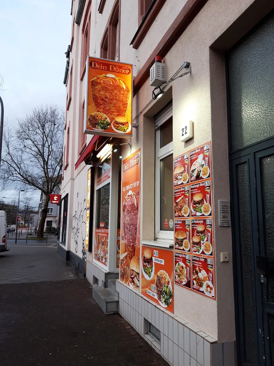 Speisekarte, Dein Döner Frankfurt