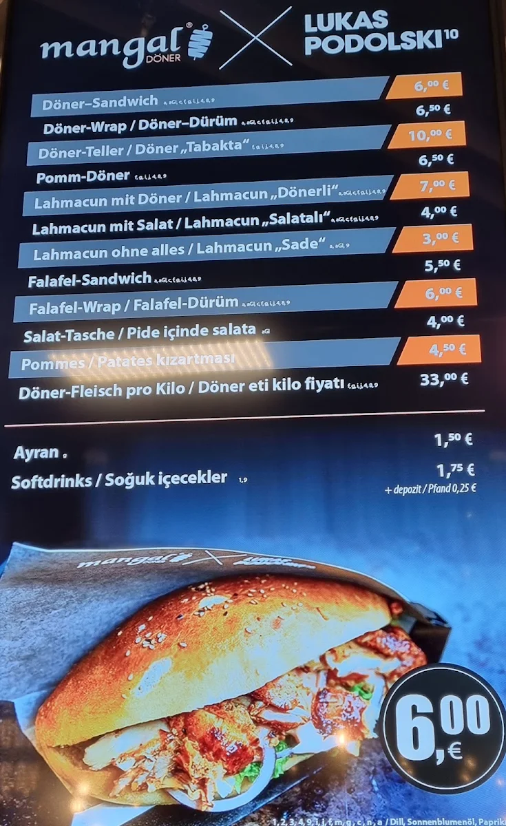 Speisekarte photo 3