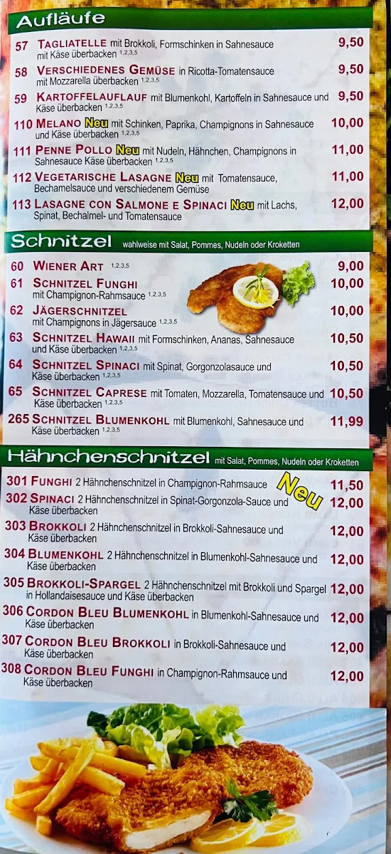 Speisekarte photo 1