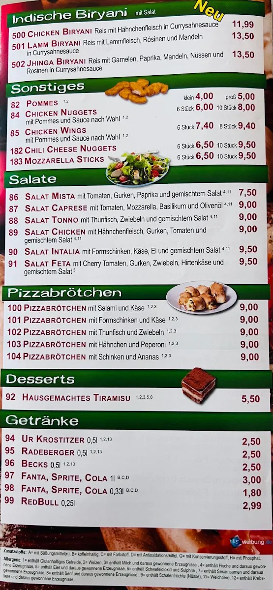 Speisekarte photo 5