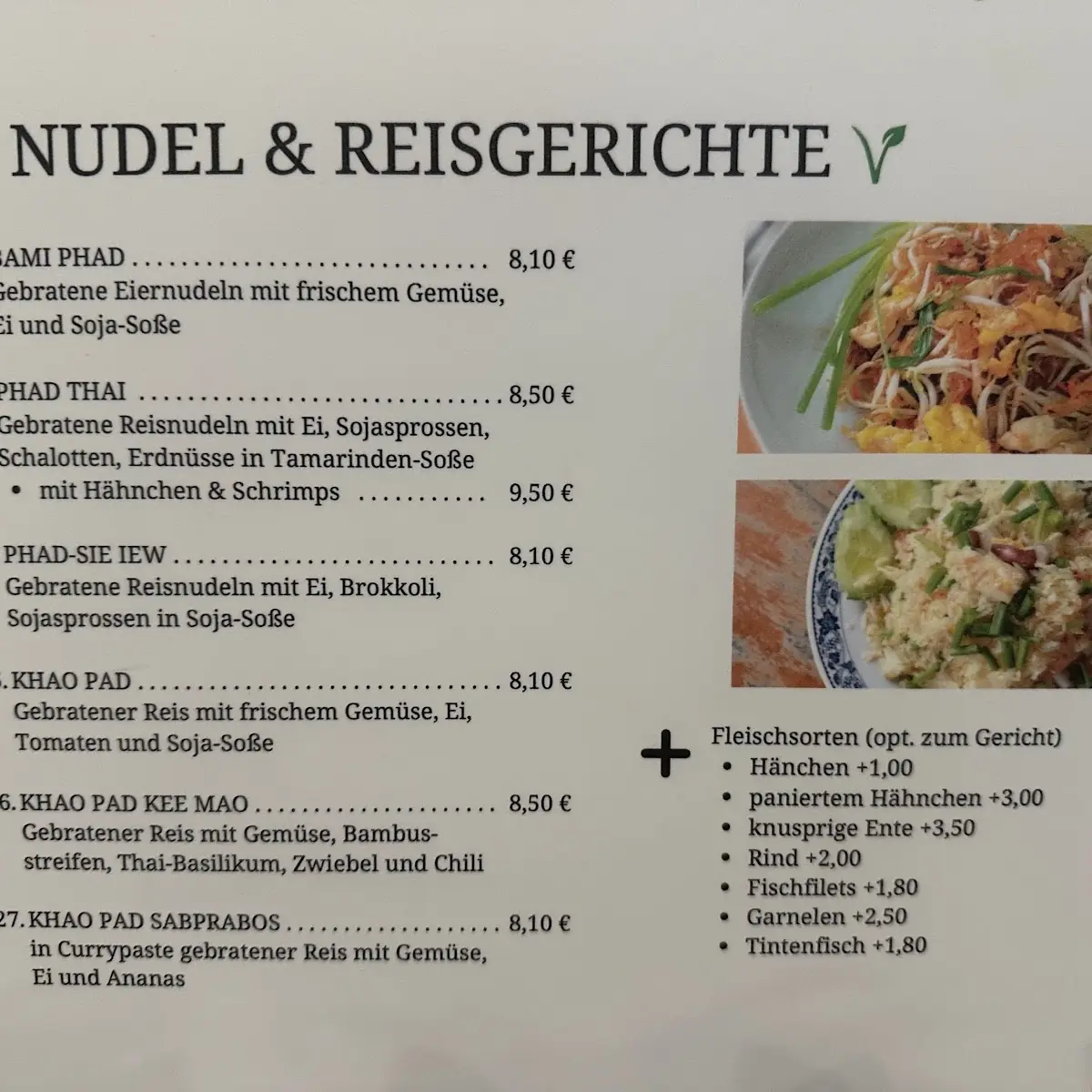 Speisekarte photo 5