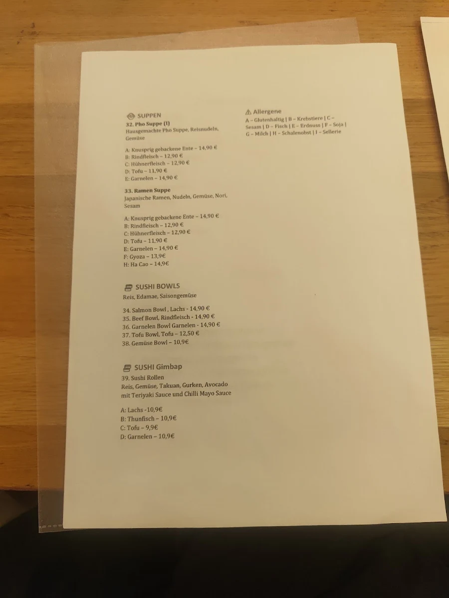 Speisekarte photo 3