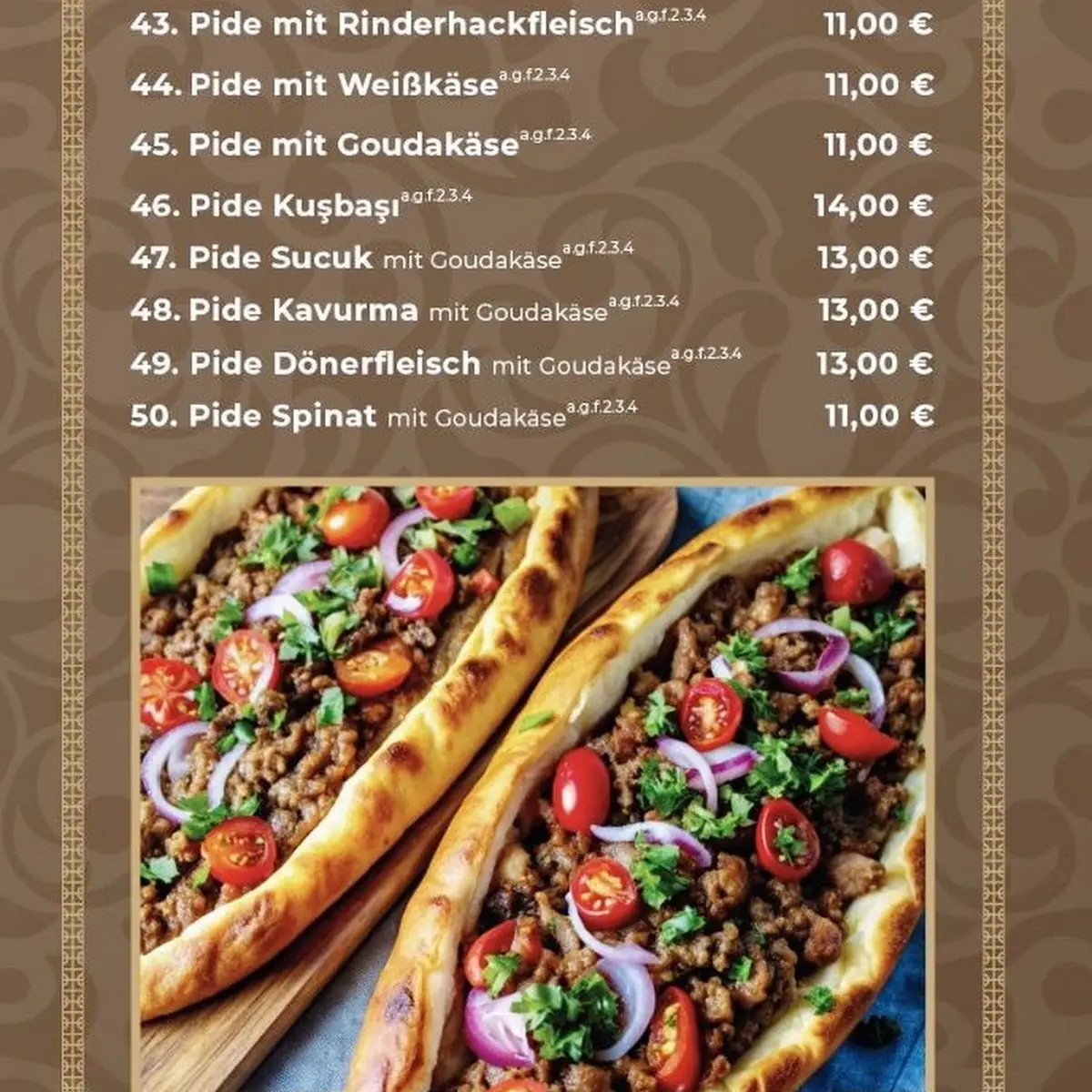 Speisekarte photo 5
