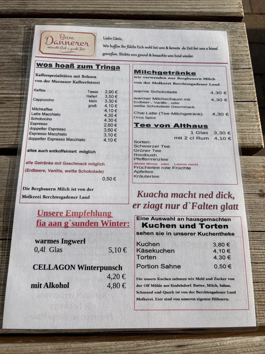 Speisekarte photo 1
