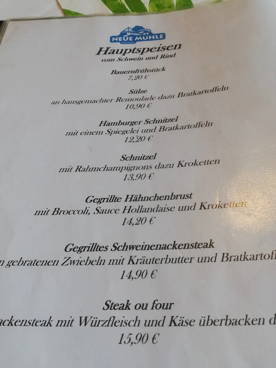 Speisekarte photo 3