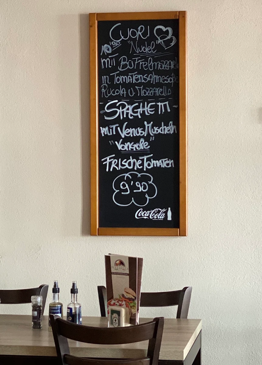 Speisekarte, Pizza Luca