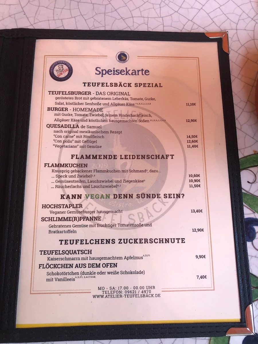 Speisekarte photo 2