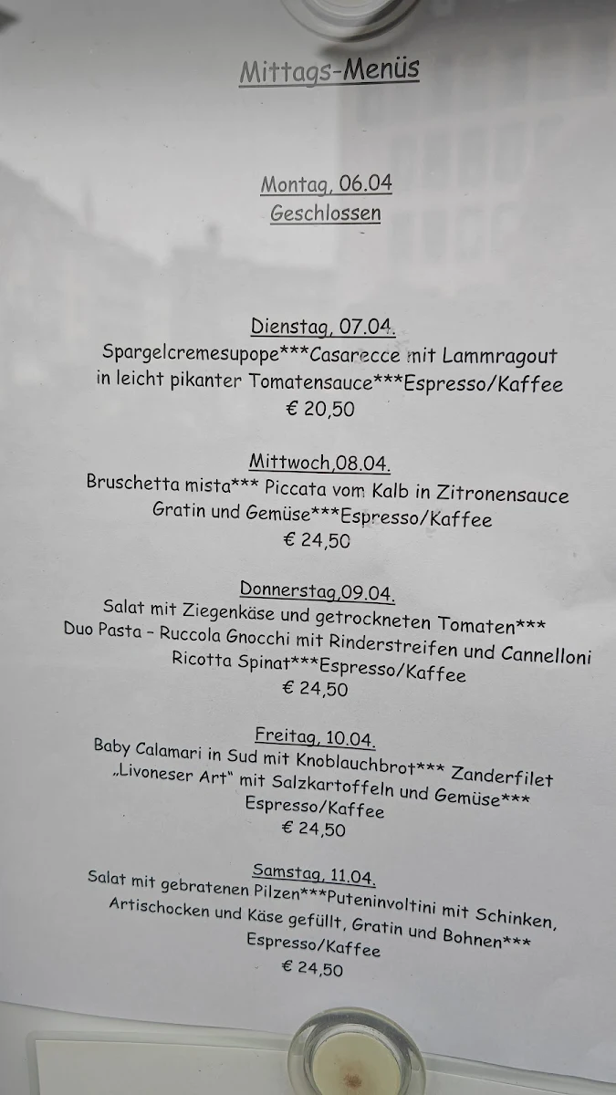 Speisekarte photo 1