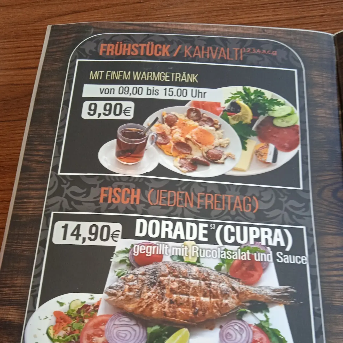 Speisekarte photo 2