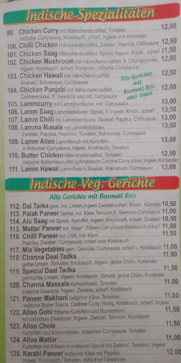 Speisekarte photo 4
