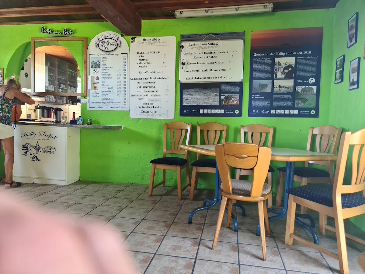 Speisekarte, Restaurant Südfall