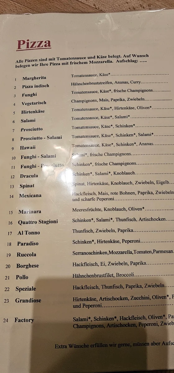 Speisekarte photo 4