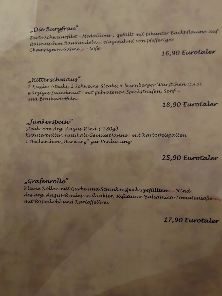 Speisekarte photo 1