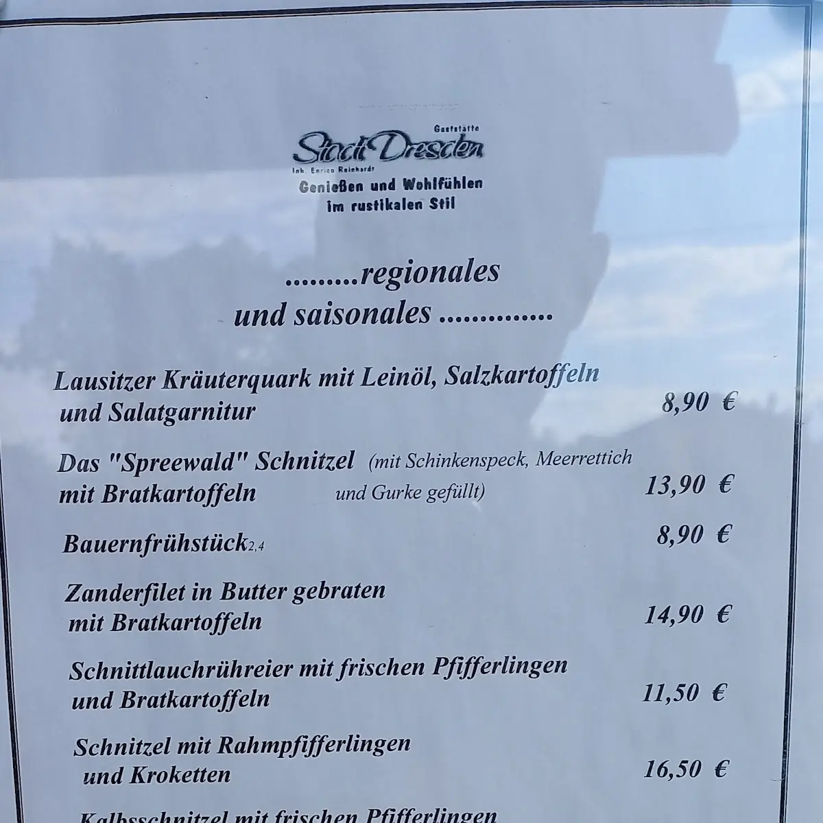 Speisekarte photo 4
