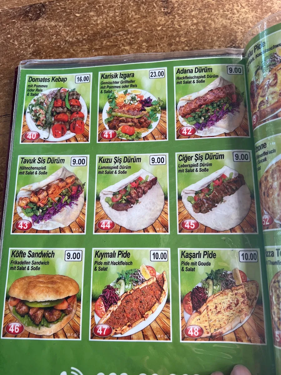 Speisekarte photo 2
