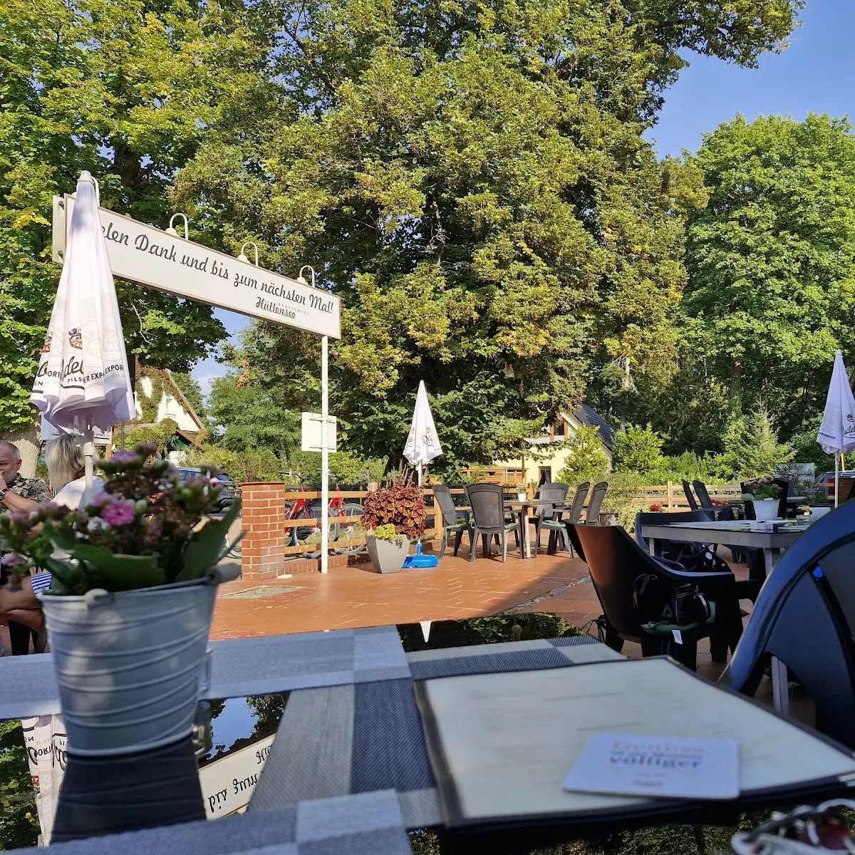 Atmosphäre, Pension & Restaurant Hüttensee