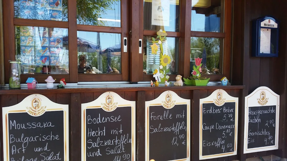 Speisekarte, Hafenrestaurant Lindau-Zech, TSG