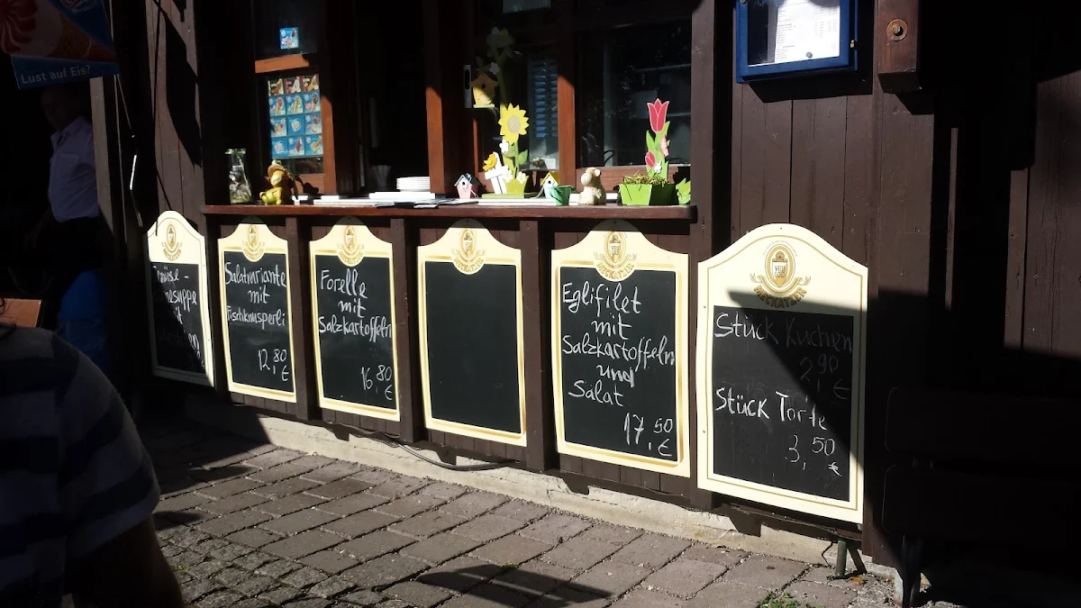 Speisekarte, Hafenrestaurant Lindau-Zech, TSG