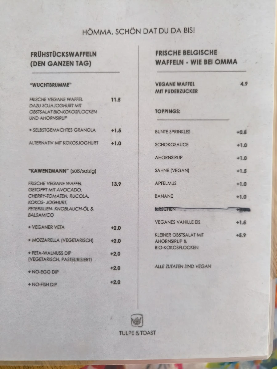 Speisekarte photo 2