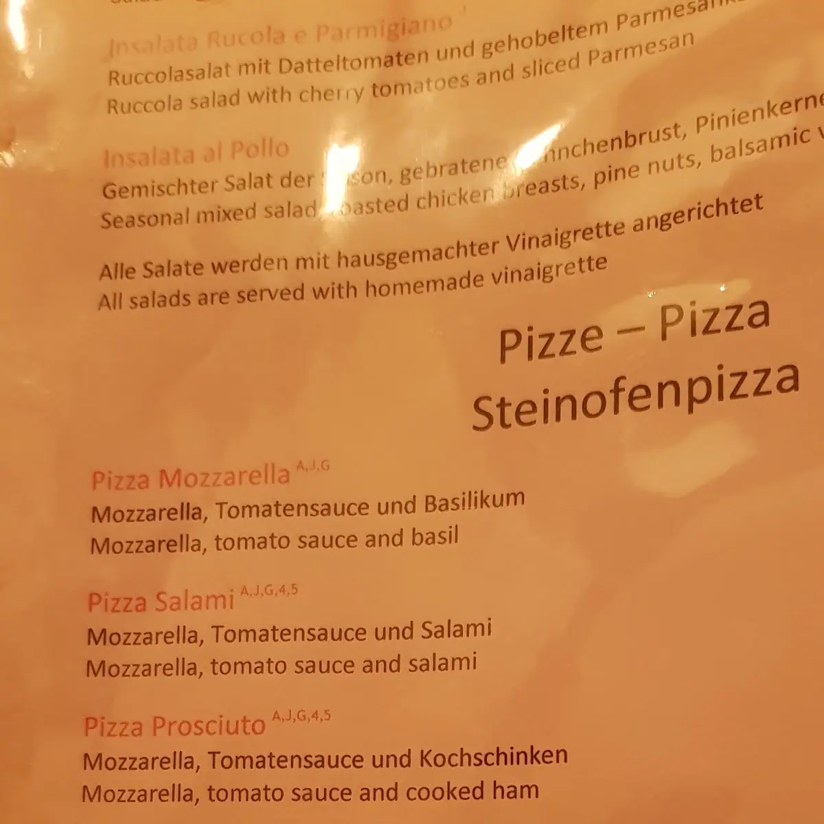 Speisekarte photo 3
