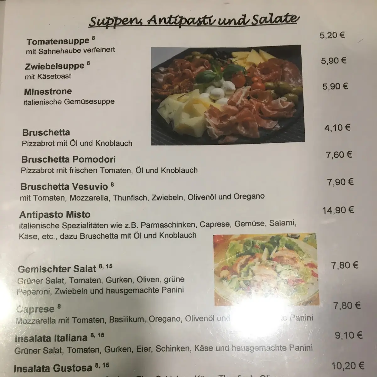 Speisekarte photo 5