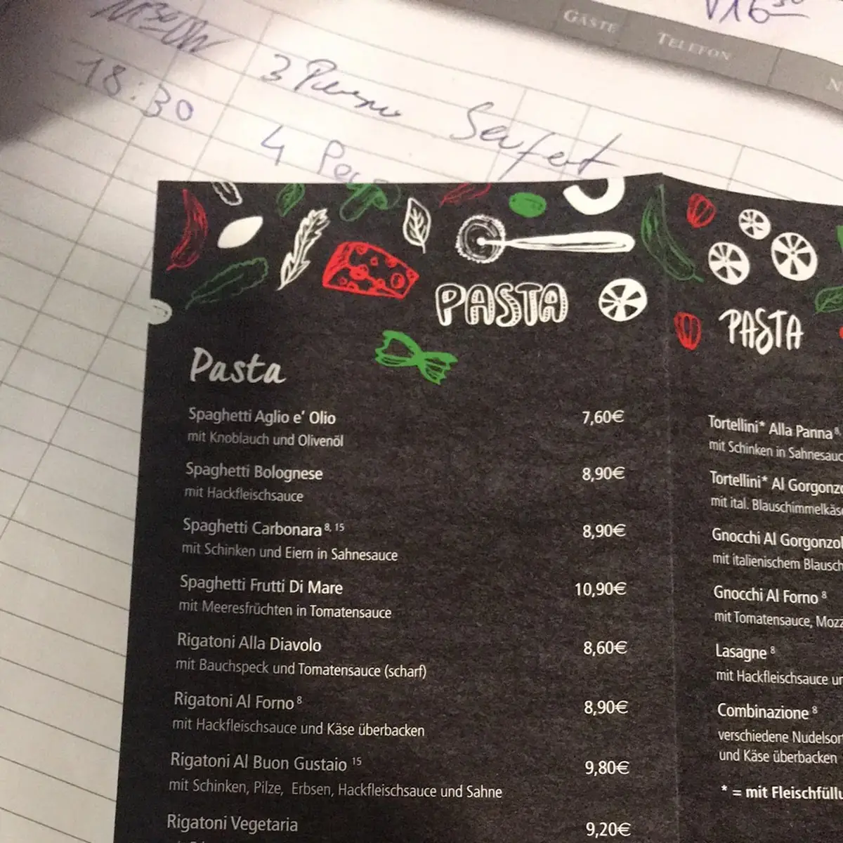 Speisekarte photo 9