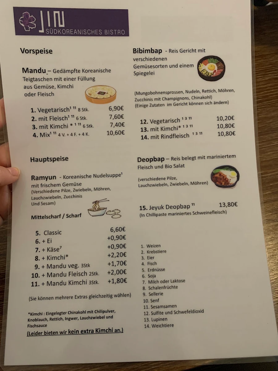 Speisekarte photo 2