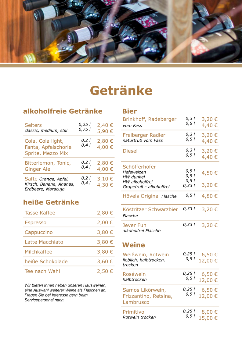 Speisekarte photo 4
