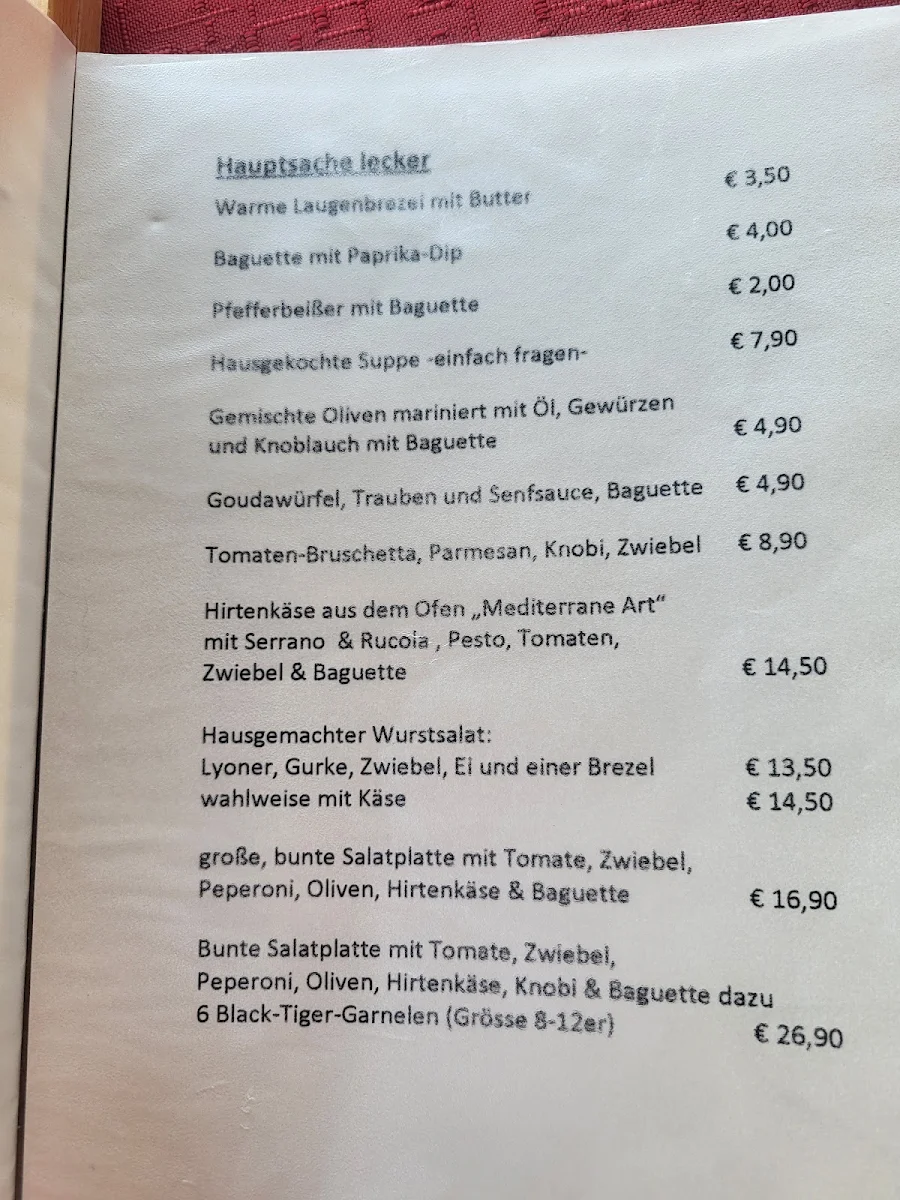 Speisekarte photo 1
