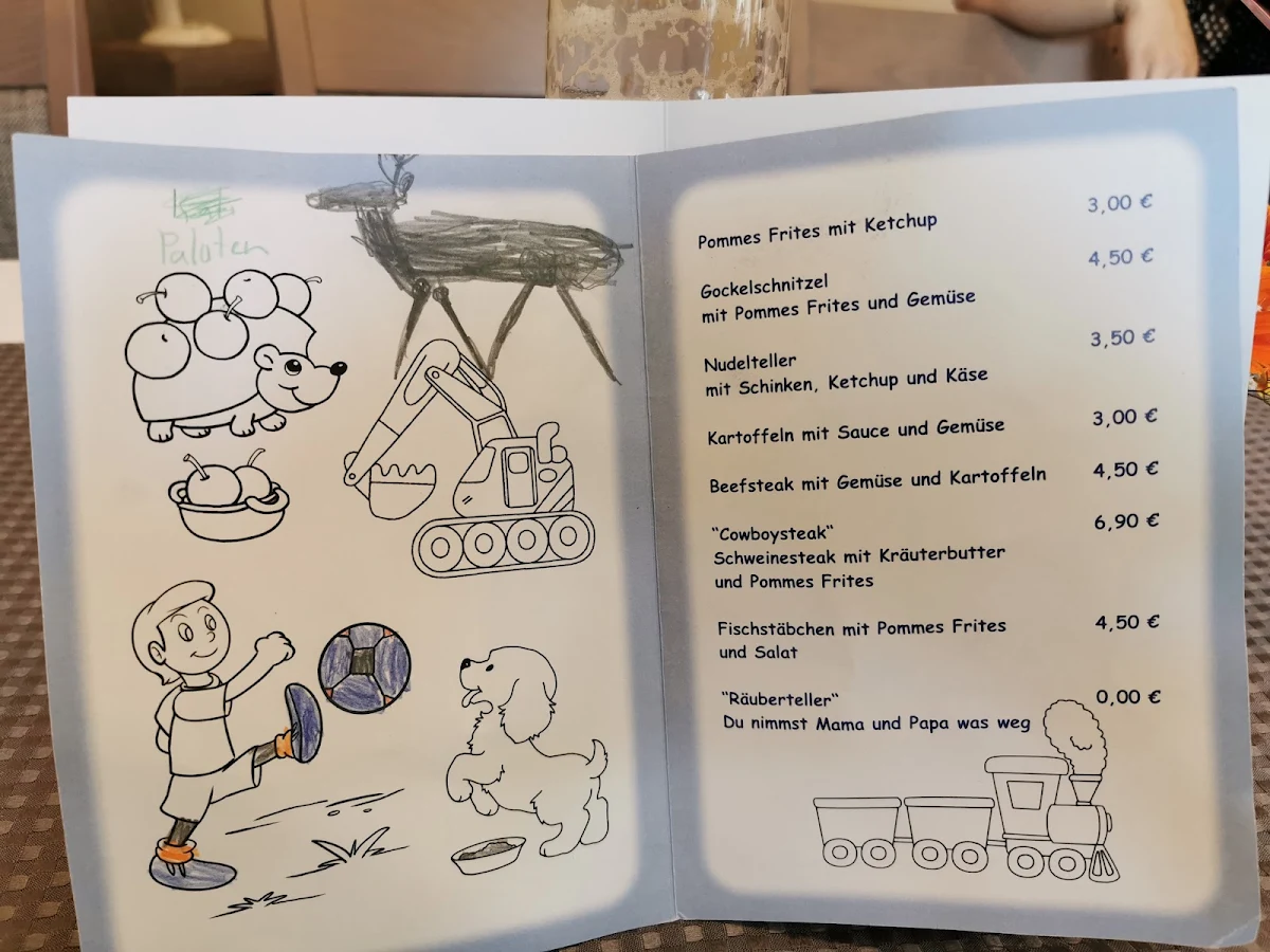 Speisekarte, Gaststätte Wätzlich - Sandra Wätzlich