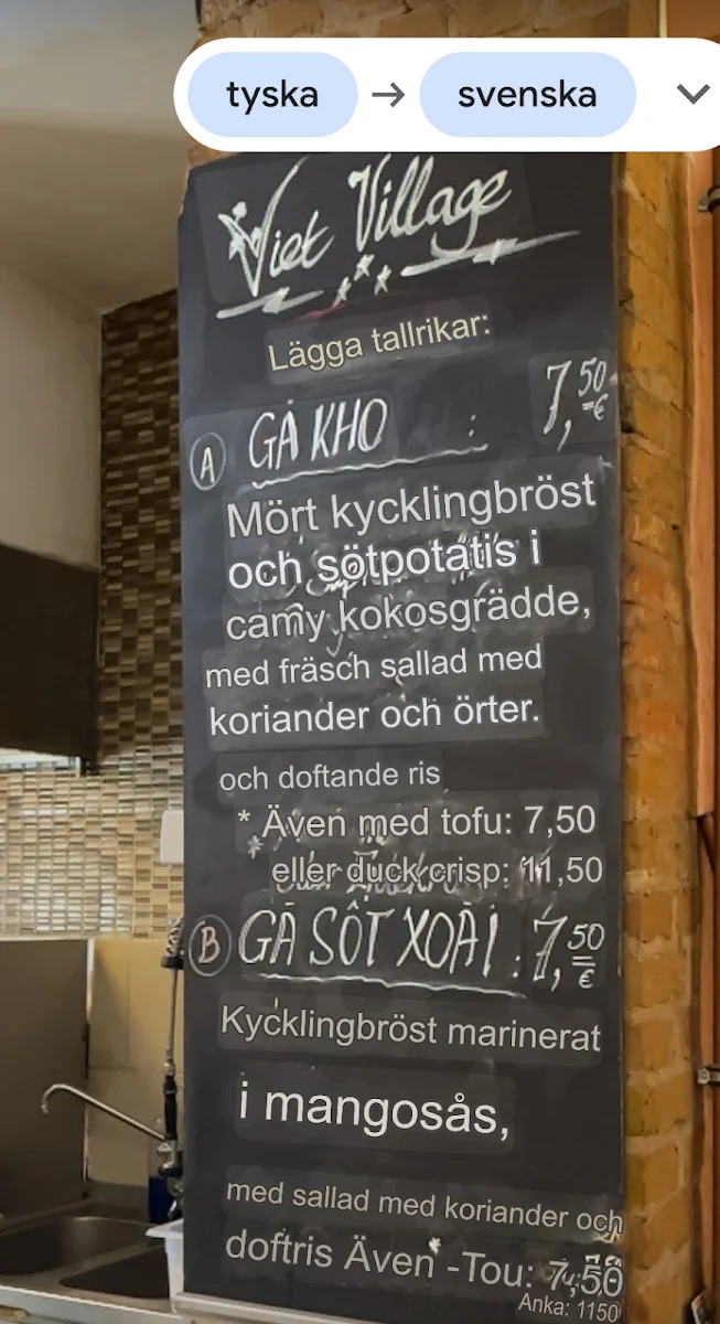 Speisekarte photo 3