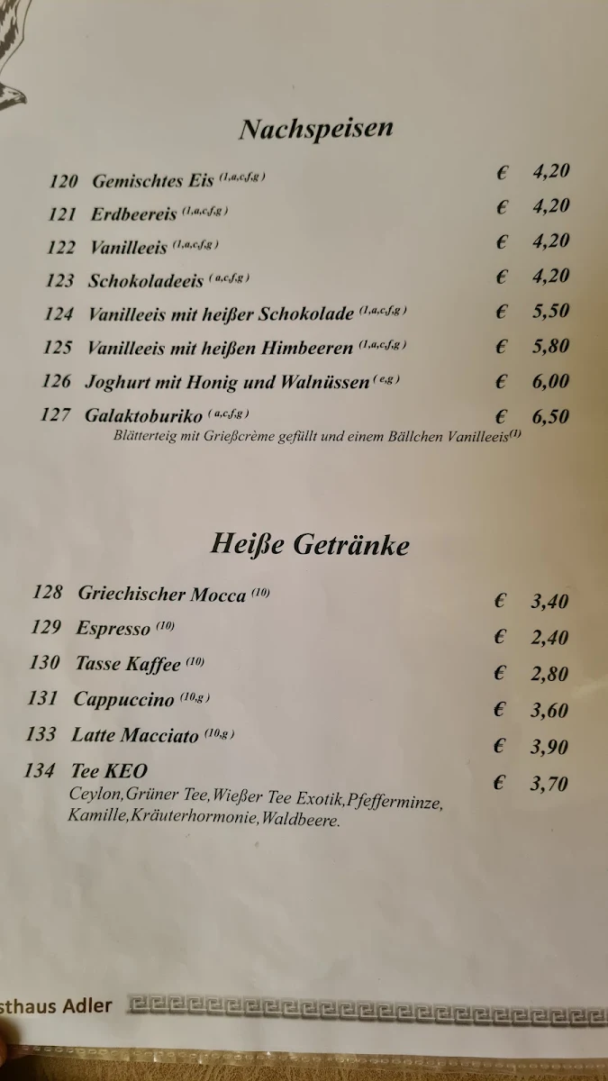 Speisekarte photo 5