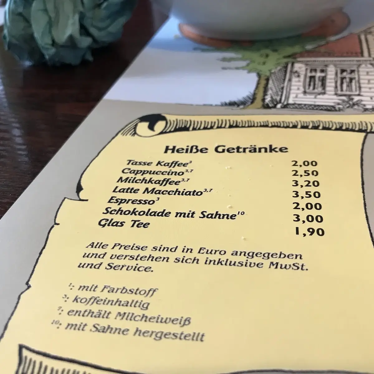 Speisekarte photo 4