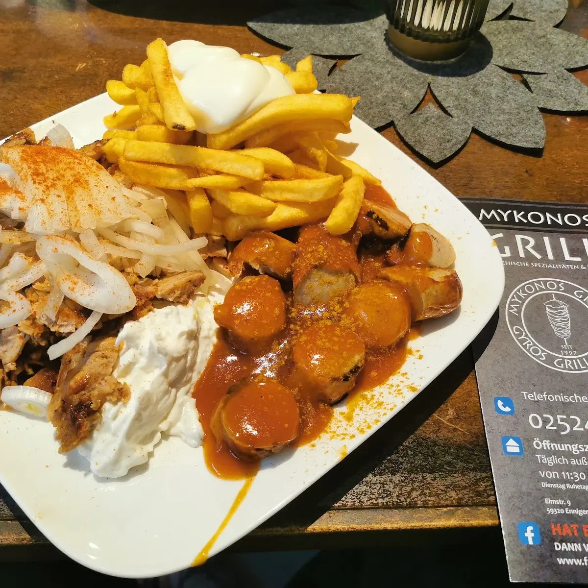 Essen und Trinken, Mykonos Grill