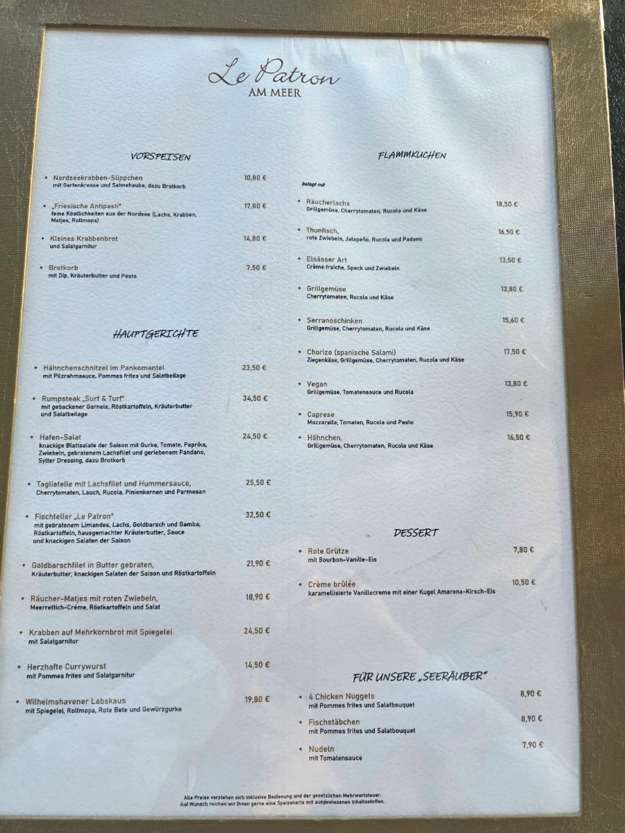 Speisekarte photo 1