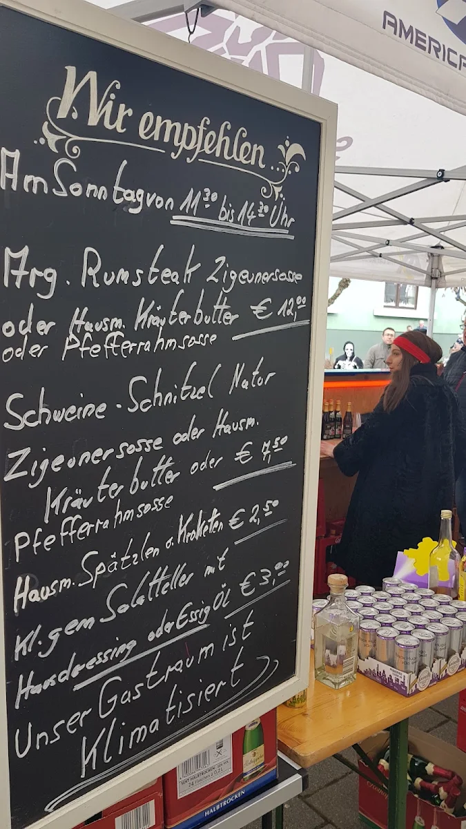 Speisekarte, Zum Alten Rathaus