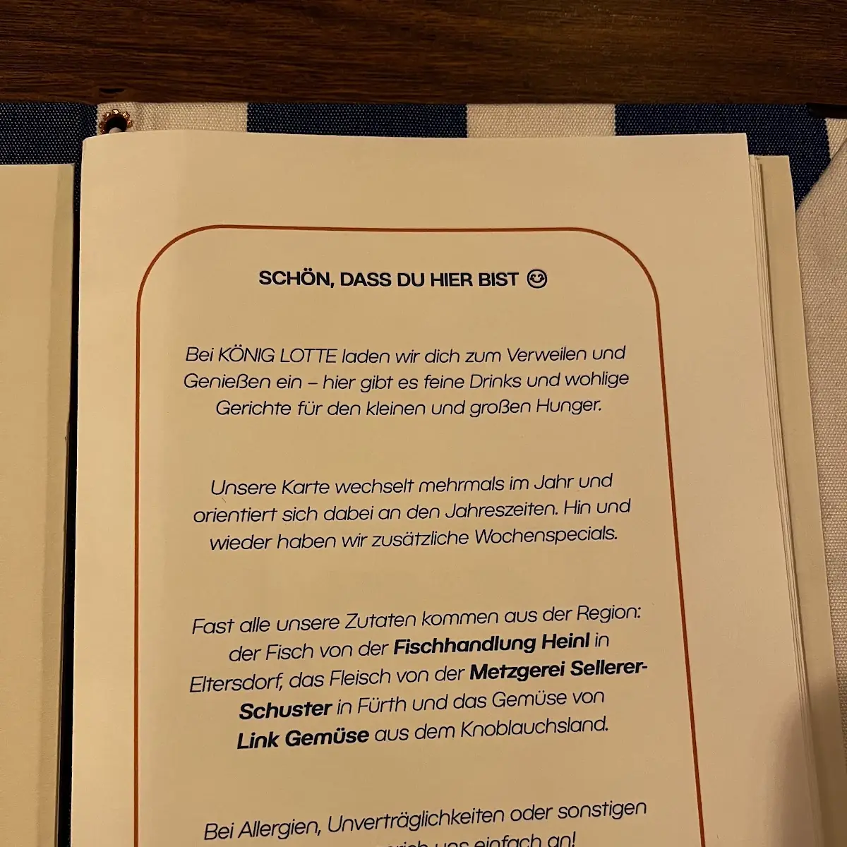 Speisekarte photo 2