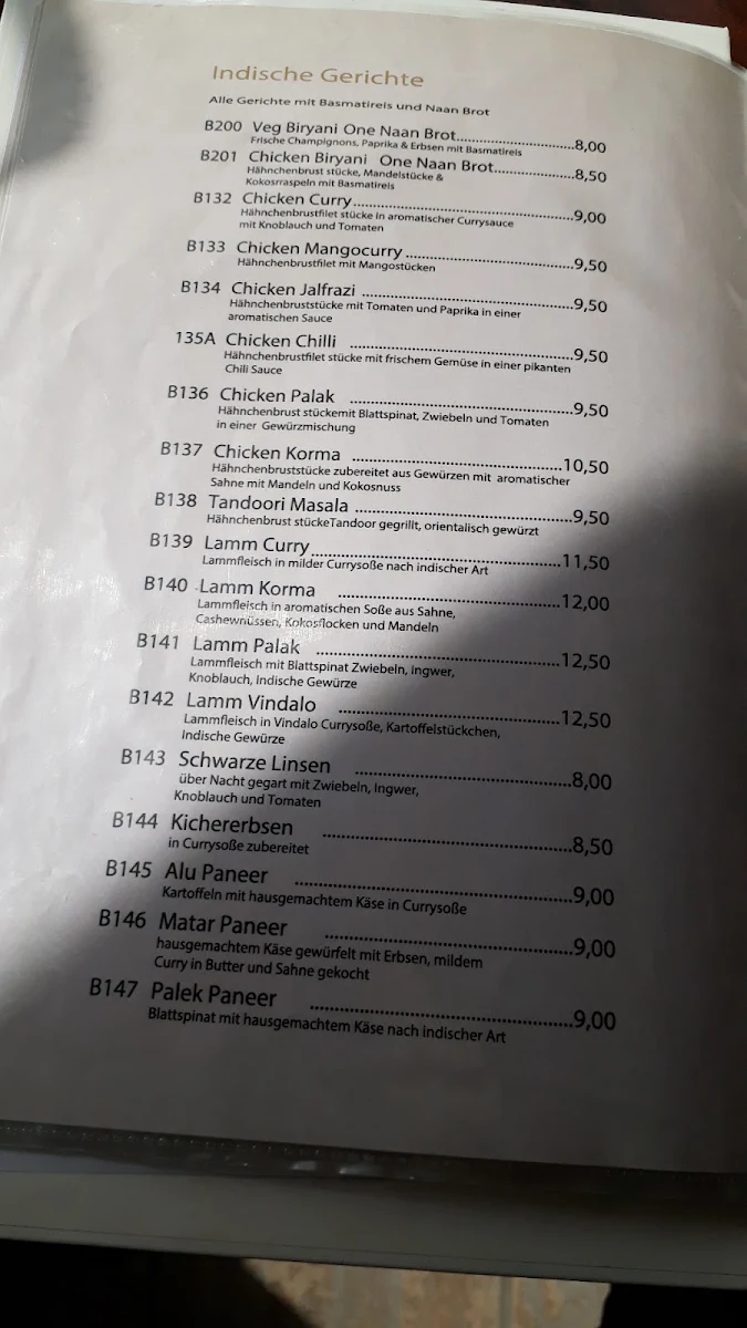 Speisekarte, Pizza eck bei Pammi Rüdesheim am Rhein