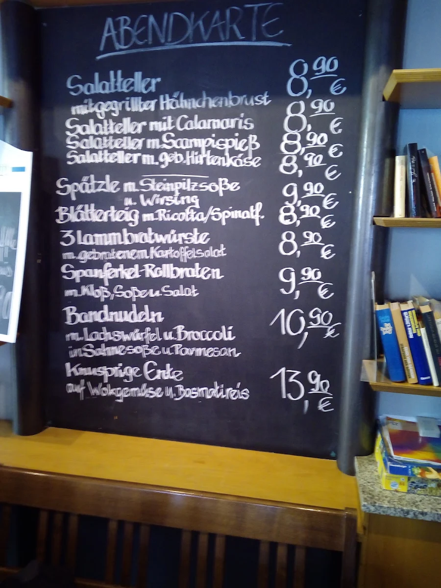 Speisekarte, Das blaue Haus - Restaurant