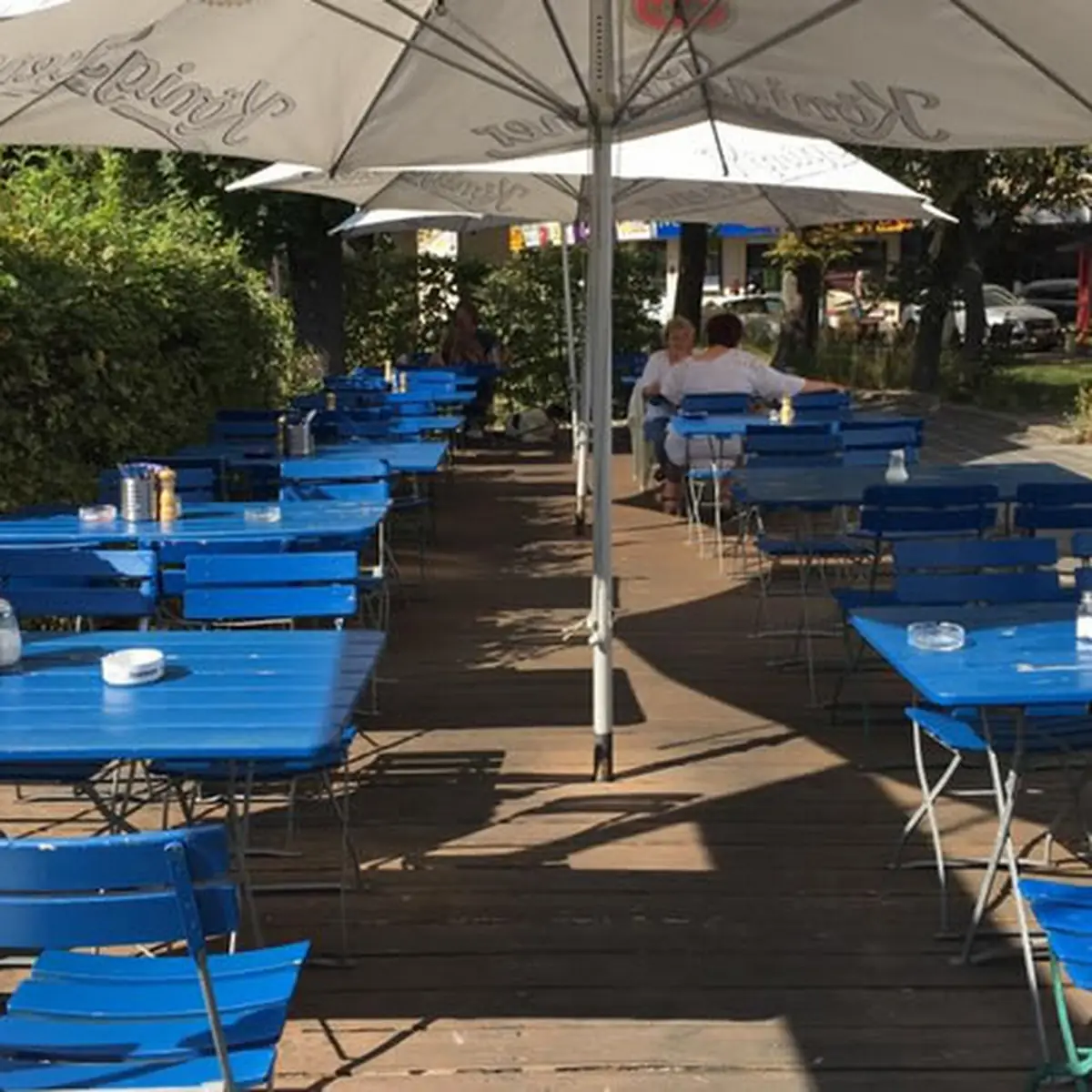 Atmosphäre, Das blaue Haus - Restaurant