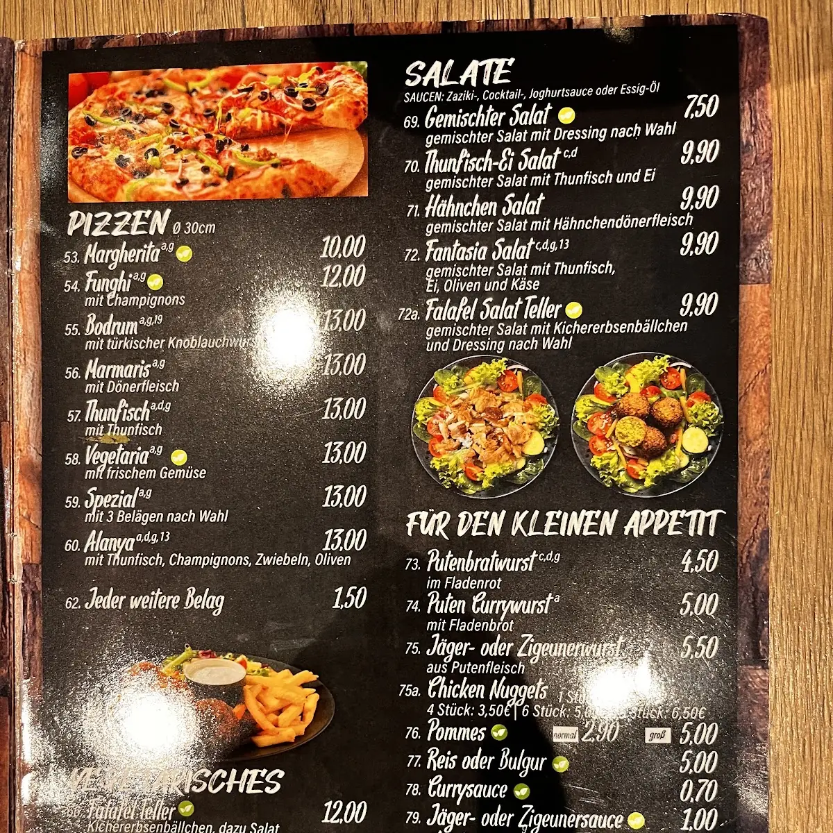 Speisekarte photo 1