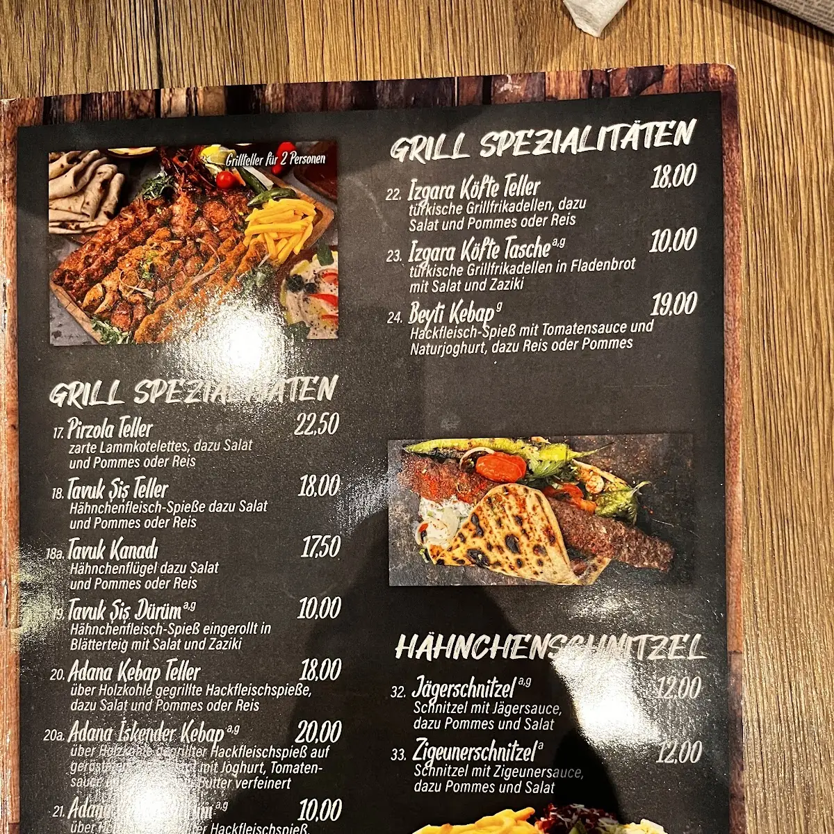 Speisekarte photo 3