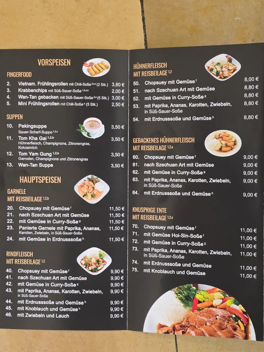 Speisekarte photo 1