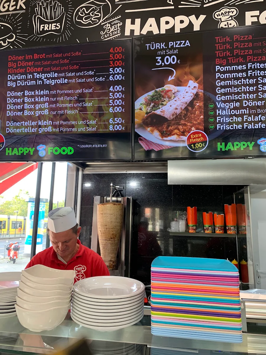 Speisekarte, Happy food